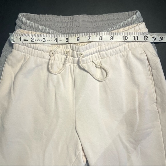 Adidas woman’s joggers 
Light Gray and Cream Joggers XS - Picture 9 of 9